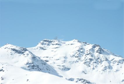 Vue de la salle � manger sur la cime Caron